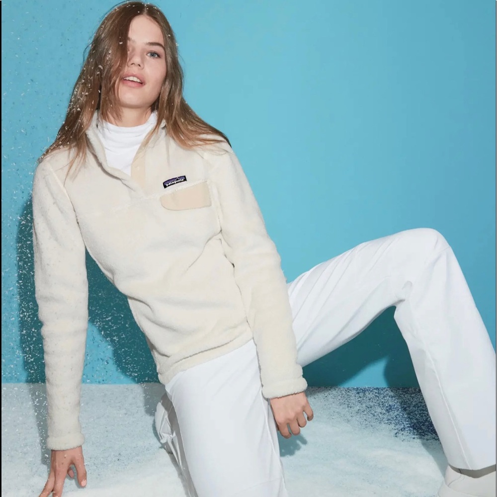 Patagonia Re-Tool Snap-T Pullover White XL
